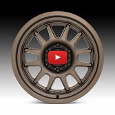 Black Rhino Guide Matte Bronze Custom Truck Wheels 4